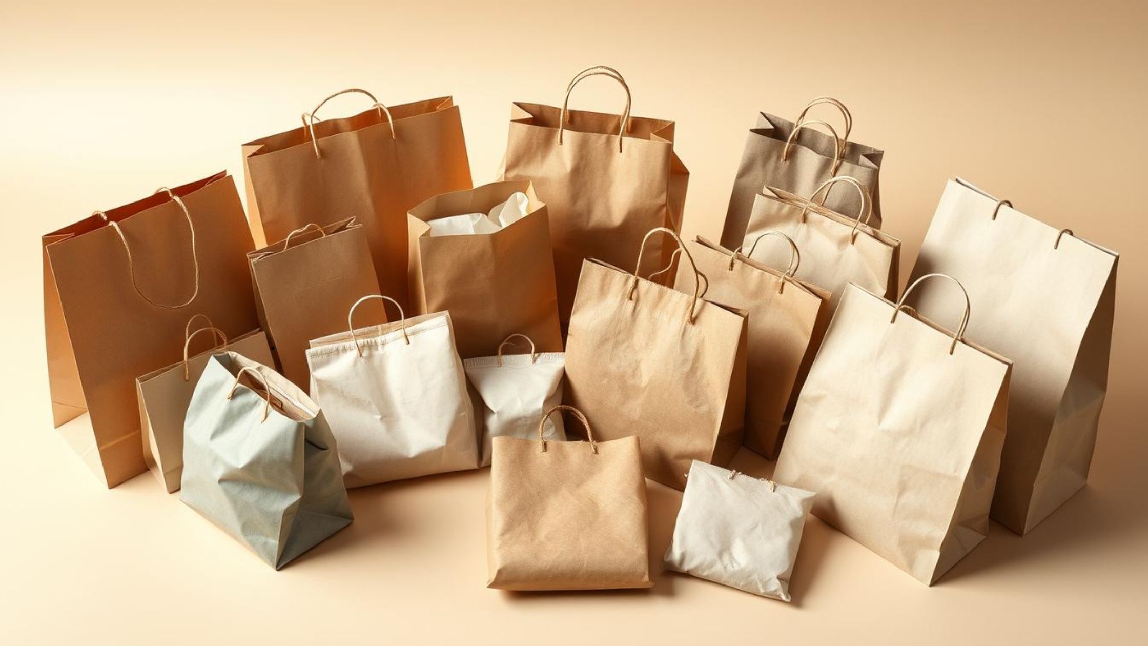 재활용 가능한 종이 봉투